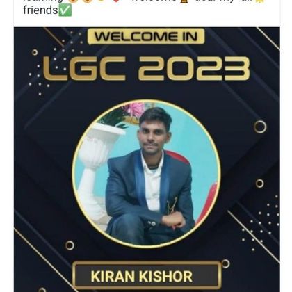 Kiran Kishor Nishad Profile Picture