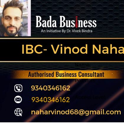 IBC Vinod  Nahar  Profile Picture