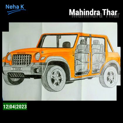 Next gen Mahindra Thar hard top variant spied on test for the 1st time