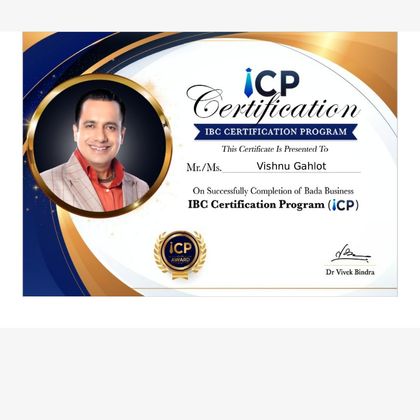  IBC Vishnu  Gahlot BADA Business Profile Picture