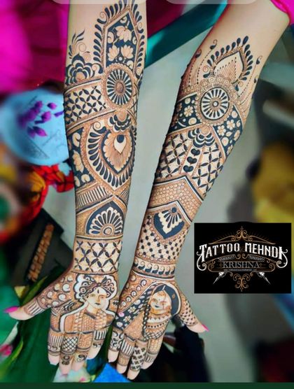 cover of tattoo Krishna tattoo studio | Instagram